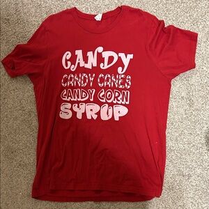 Bella Canvas Red Candy Graphic Kids T-Shirt